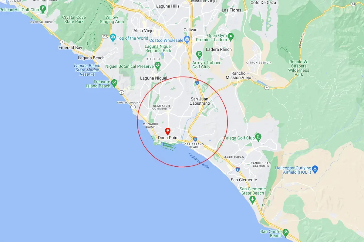 dana-point-san-juan-capistrano-map