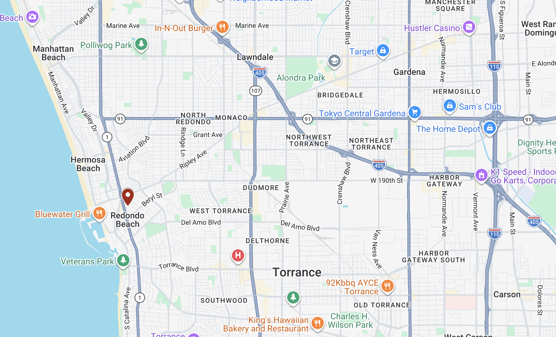 redondo beach security guard